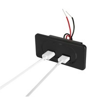 매립형 충전 듀얼 4.2A 카라반 DIY 캠핑카 USB 포트, DIY4.2A듀얼USB포트