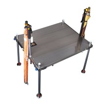 낚시좌대 민물낚시 수상좌대 선반 발판좌대 거치대, N1100×800 다리 길이 1.12m