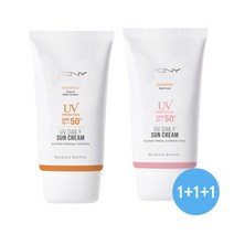 맥퀸뉴욕 [1+ 1+ 1] UV 데일리 선크림 SPF50 PA+++, 수분선크림3개, 옵션:수분선크림3개
