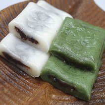 [셀브] 앙금절편떡 1kg+1kg 굳지않는떡 간식떡 식사대용떡, 백쑥절편1kg+1kg