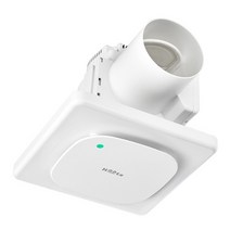 Haatz 하츠 허리케인 욕실환풍기 전동댐퍼 일체형 HBF-H502MD, 자가설치(제품만출고)