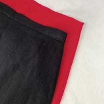 인디우드 (5color) 린넨 플레어 뒷밴딩 롱스커트
