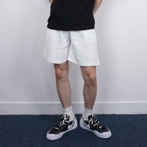 중학생 반바지 남자흰반바지 스웻반바지 하늘색 민트색