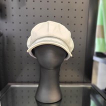 링스 골프 고시띠 로고 테이프 포인트로 깔끔하고 고급스러운 여성용 뉴스보이캡, 네이비