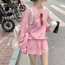 로지 월드 맨투맨+반바지 트레이닝세트