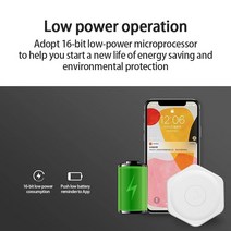 누수 탐지기 감지기 Aubess-Tuya ZigBee SmartLife 앱 원격 모니터링 홍수 센서 경보 Zigbee 게이트웨이 작동, [03] 3 PCS