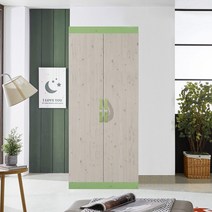 솜씨방 심플 800 옷장, 워시그린