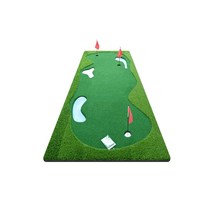 골프 퍼팅 연습기 대형 트레이닝 도구 매트 연습장, 1x3m 쾌적 2cm (중속 레벨)