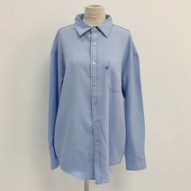 포디룩 (남녀공용/9color) 박스 오버핏 포켓 스티치 셔츠 남방