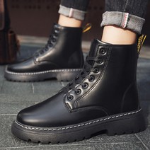 남성 워커 캐주얼 키높이 데일리 블랙 스트릿신발 코코