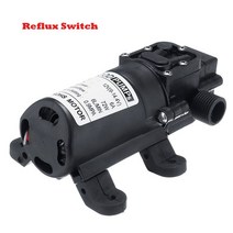 기름 보일러 순환 펌프 모터 온수 가압 구동기 전기 가스 교체 가정용12V 130psi 6L / Min 전기 워터 펌프, 02 Reflux