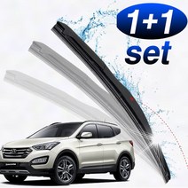 PGM1*^몰싼타페DM 와이퍼 세트 650mm350mm 앞유리 차량 하이브리드 자동차 교체 교체용 고급 닦이 간편^*1췤pgm