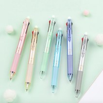 파이롯트 프릭션 지워지는 볼펜 2색/3색/4색 파스텔 메탈 시리즈, 프릭션 볼 3색 메탈 0.5mm, 그라데이션 핑크