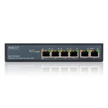 넥스트 NEXT-POE306EF 스위치허브 4포트 + 2포트 Uplink POE스위치(65W)