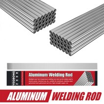 저온알루미늄용접봉 50pcs 쉬운 용융 다목적 용접 코어 용접 전극 용접기 필요 없음 솔더 파우더, 50개 2.0mm, 33cm 알루미늄
