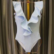 한국 동대문 수영복, M, 연한 남색