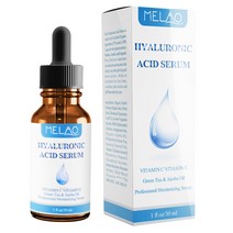 멜라오 페이스 케어 히알루 론산 혈청 보습 에센스 스킨 케어 액체 혈청 화장품 30ml, 하나, 사진 색상