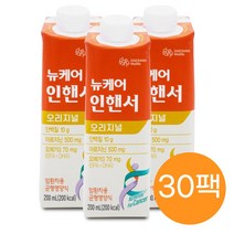 대상웰라이프 뉴케어 인핸서 200ml 30팩, 단품