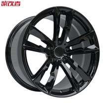 18인치 휠 자동차 글로스 블랙 17 18 19 20 21 22 인치 자동차 림 6061 알루미늄 합금 단조 휠 bmw용, 01 인치., 1개
