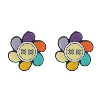 Sunrony 올빼미 강아지 꽃 실리콘 비즈 쥬얼리 제작 DIY 키체인 목걸이 팔찌 액세서리 5 개 10, 10pcs, Lilac