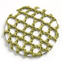 더치커피 메이커 Furling Girl-여성용 진주 발레 댄스 헤어 번 홀더 드릴 없음 네트 스케이트 크로셰 뜨개, 15 09-Army Green