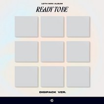 트와이스(TWICE) - 미니12집 READY TO BE (Digipack Ver.) 특전선택, 지효+포토카드+미니엽서