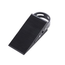 팝마인즈 문을 괴는 안전한 가정용 스토퍼 고무손잡이 블랙, 1개