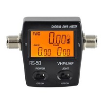 RS-50 디지털 SWR/와트 미터 NISSEI 125-525MHz UHF/VHF M 커넥터 TYT Kenwood Baofeng LED 스크린 라디오 파워 카운터