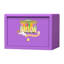 BTS미니금고 소형 가정용금고 선물 방탄소년단 굿즈 디프로매트금고, Dynamite(퍼플)