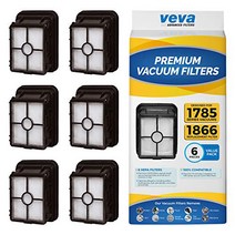 VEVA 6 Pack Premium Vacuum HEPA Filter Set Compatible with Bissell 1866 Cross Wave Series Vacuums an, 1