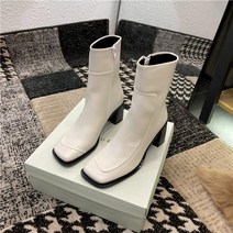 웨스턴 부츠 카우보이 코디 워커 짧은 블랙 부티 여성 겨울 가 서부 여성 패션 발목