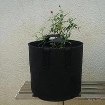 옥상 실내 텃밭 40x30 블루베리 대파 부직포화분 키우기 플랜트박스 베란다, 3화분10갤런-브라운