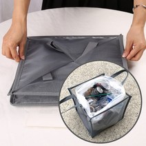 빌라 재활용분리수거함 학교 반전매력, 접이식 메쉬 1단 분리수거함(그레이)