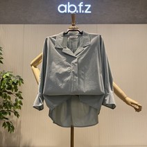 DB_ ab.f.z 프릴 소매 칠부 블라우스 (AOW5HB40G)