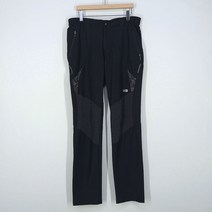 빈티지다온 카리모어 여 밴딩 일자핏 등산 버고팬츠 블랙