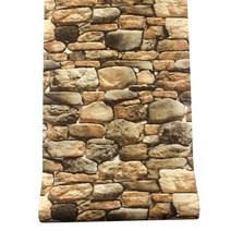 돌담 벽지 인테리어 배경지 9.5m x 0.53m, 283051 + 접착제