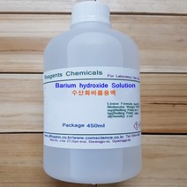 수산화바륨용액 수산화바륨수용액 1% 2% 5% 10% 화)450ml Barium hydroxide Solution, 5%-450ML