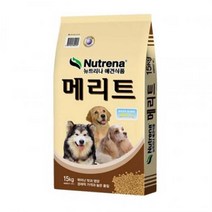 뉴트리나 강아지사료 메리트 15kg 경제적인대용량사료