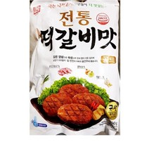 [더착한푸드]한성 떡갈비 700g 식자재마트 대용량 업소용 떡갈비 육가공 즉석식품 간식 안주, 1개