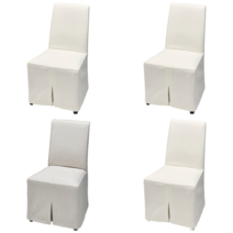 이케아 커버의자 BERGMUND 베리문드 의자+커버L 블랙/인세로스 화이트