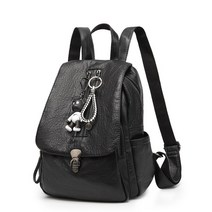 캥거루 백팩 여진피 엄마가방 한국판 패션 대용량 여성 소가죽 서류가방