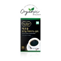 [오가닉닥터] 에코몽 유기농 인스턴트 커피 블랙, 10개, 140g