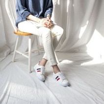 커플 삼선띠 키높이 스니커즈 운동화