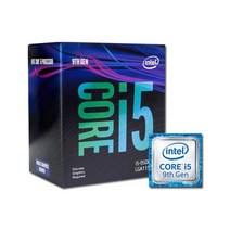 (INTEL 코어9세대 i5-9500F 정품박스 (커피레이크 리프레시 / 3.0GHz / 9MB / 쿨러포함) 세대/코어/정품박스/리프레시/커피레이크/쿨러포함, 단일 모델명/품번