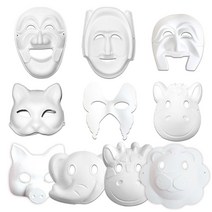 문구조아 종이탈 만들기(고무줄포함), $WST_종이탈- 각시(부네)탈, 1개, 1개