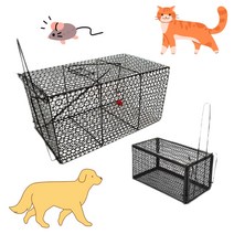 길고양이구조 고양이 유기견 포획틀 쥐 뉴트리아 유해동물틀 원터치 포획망, 중