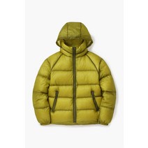 KOLON SPORT 남성 경량 인후드 다운자켓 TLJDW23631OLI
