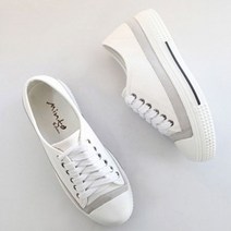 3컬러 통굽 키높이 스니커즈 2컬러 레더 캔버스화