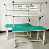 세공책상 금속공예 램프 작업장 조립 라인 생산 풀 라인 조립 테이블 패킹, 가벼운 150x80x180를 가진 단 하나 측