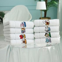 아트박스/무한타올 BT21 코믹팝 뱃지 세면타올 180g, 치미, 치미
